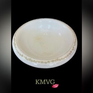 Rare Antique Mercer Semi-Vitreous Wash Basin 16.75” x 5” 1900’s